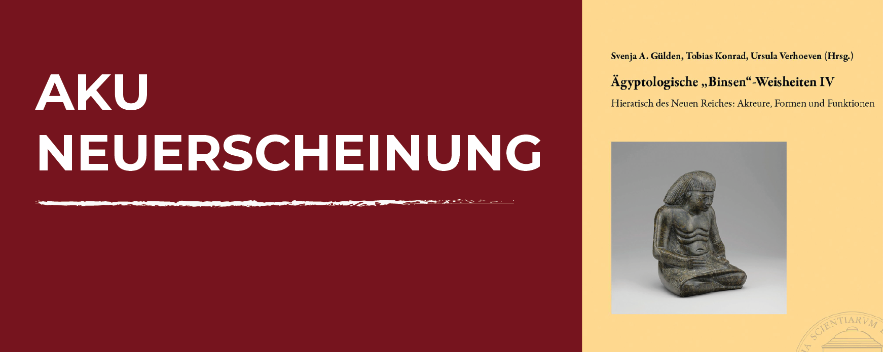 Ägyptologische „Binsen“-Weisheiten IV online verfügbar